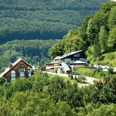 Akzent Hotel Restaurant Höhenblick Muehlhausen im Taele Exterior foto